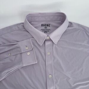 Rhone Commuter Lavender Dusk Button-Up Shirt Size XXL